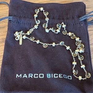 Marco Bicego Gold and Quartz Necklace, Paradise Collection